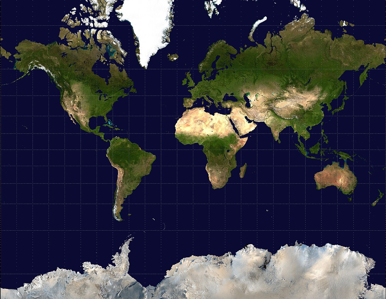 Projection de Mercator — photo d'illustration